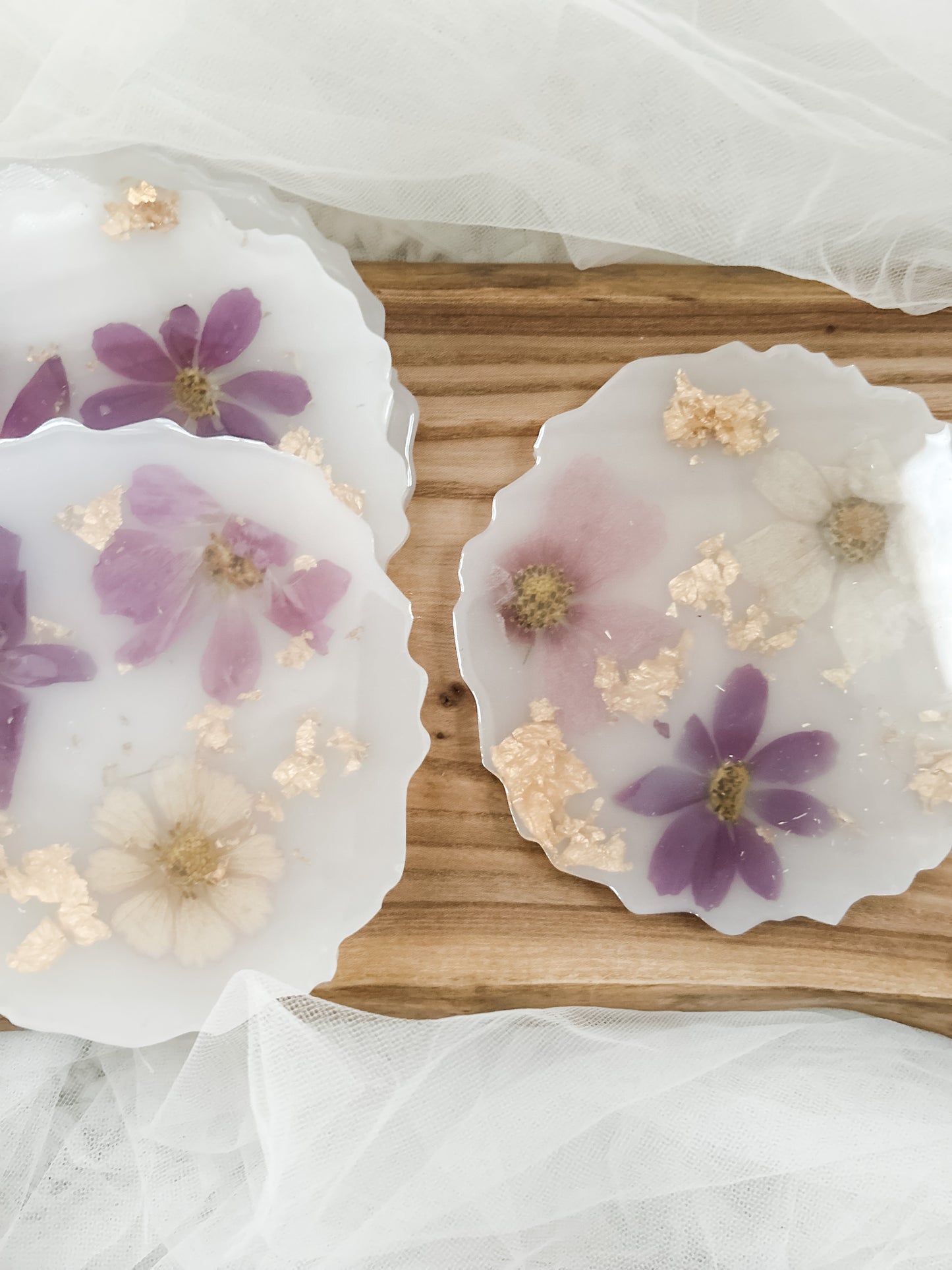 Cosmo Milk Bath Coaster Set