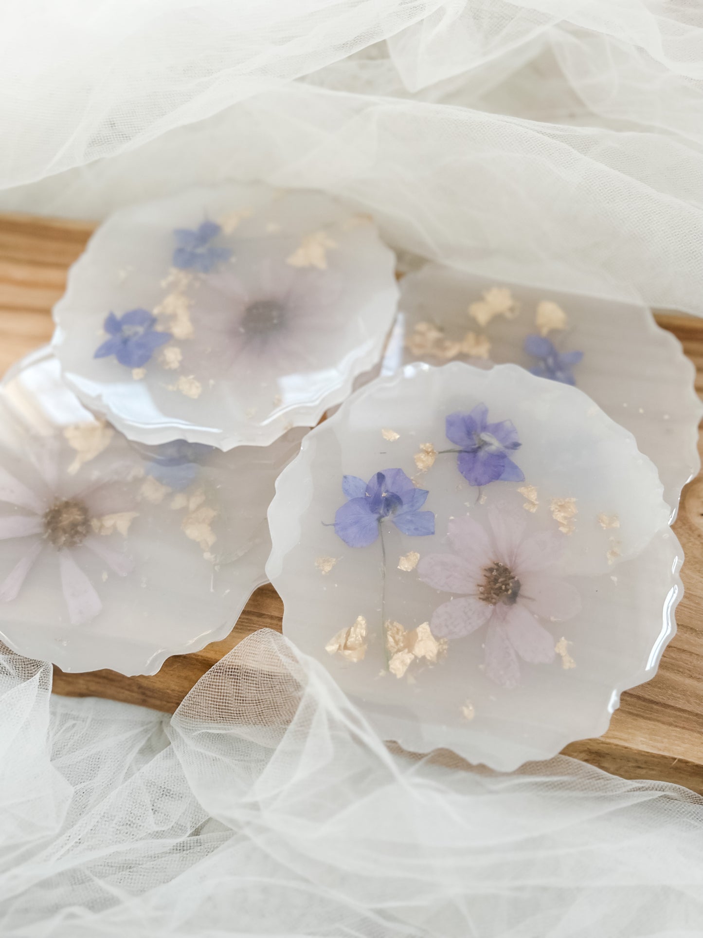 Milk Bath Coaster Set