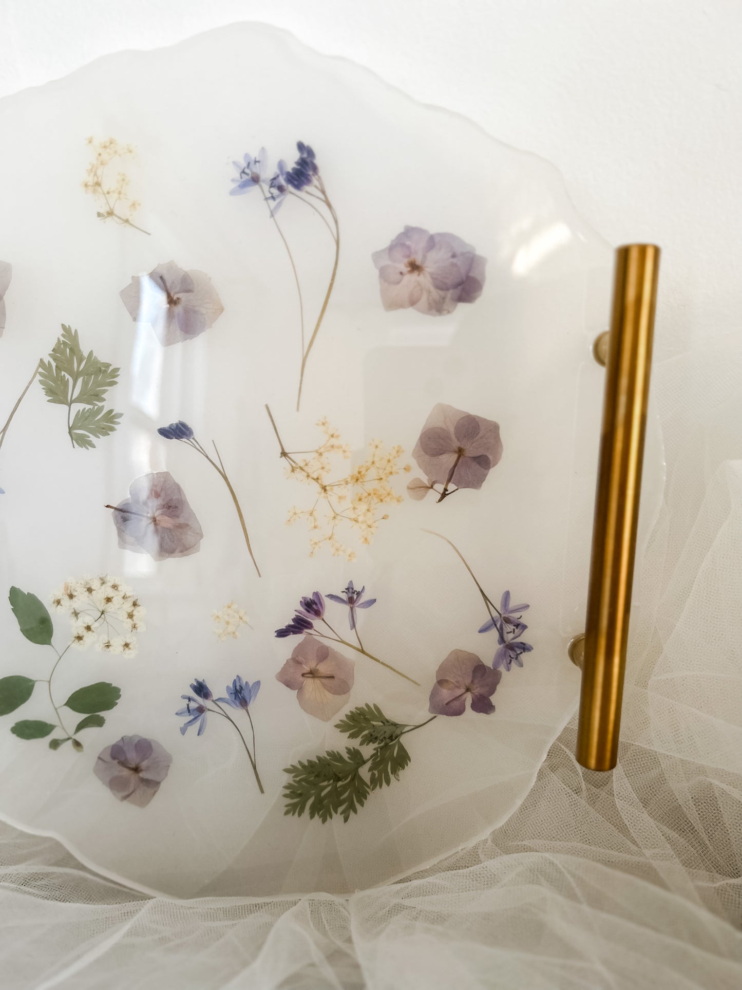 Flower Resin Tray
