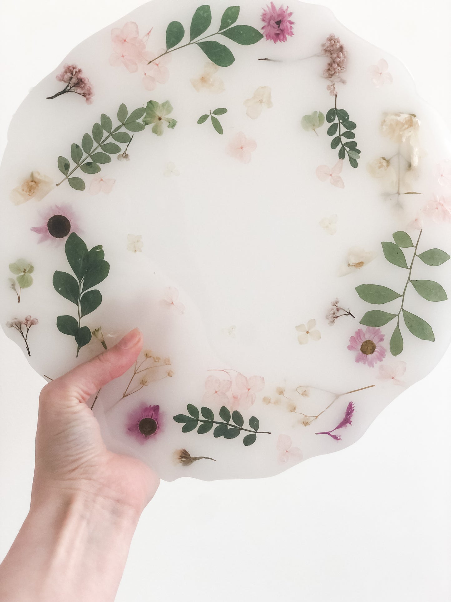Flower Resin Tray