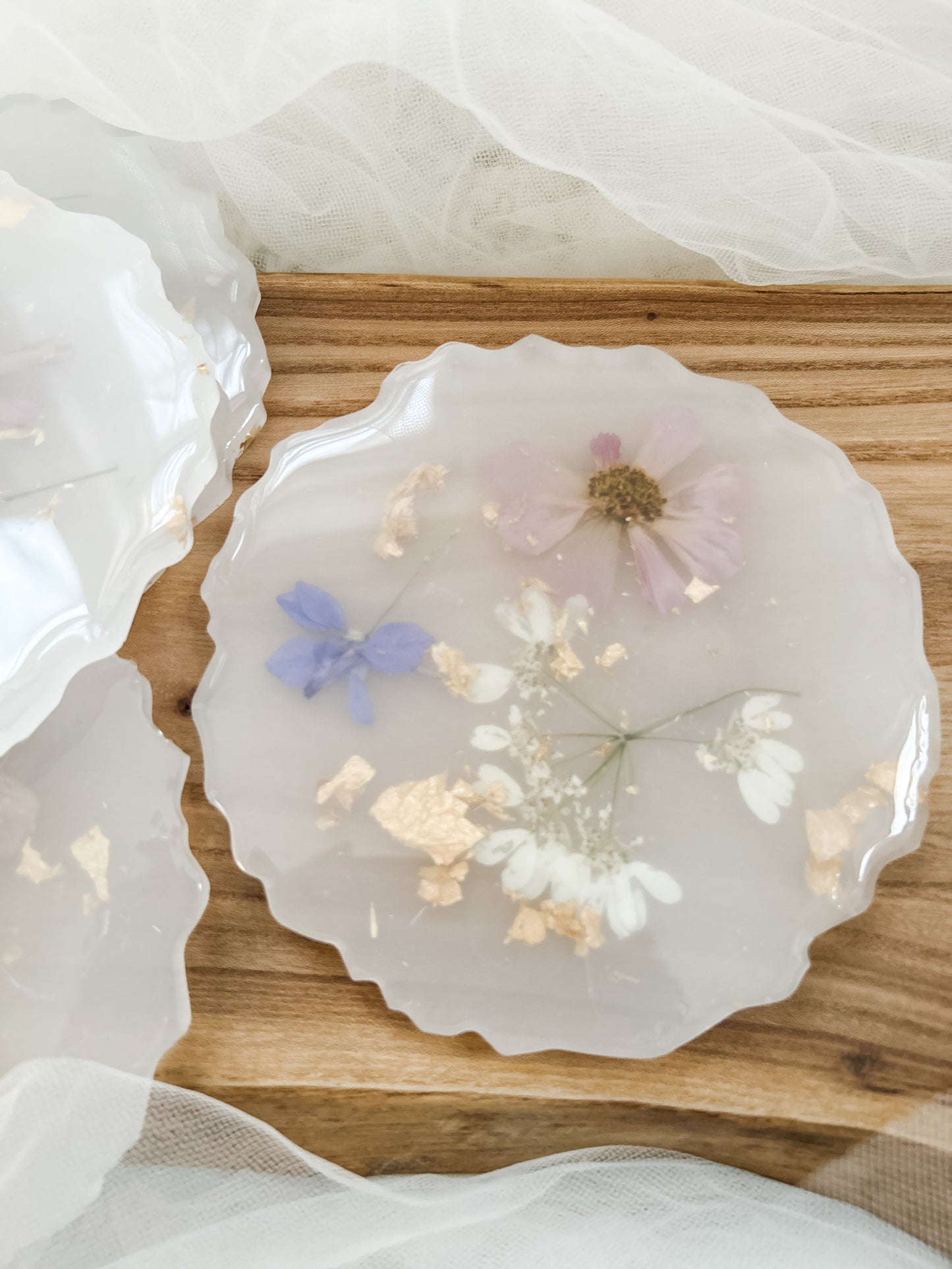 Milk Bath Coaster Set