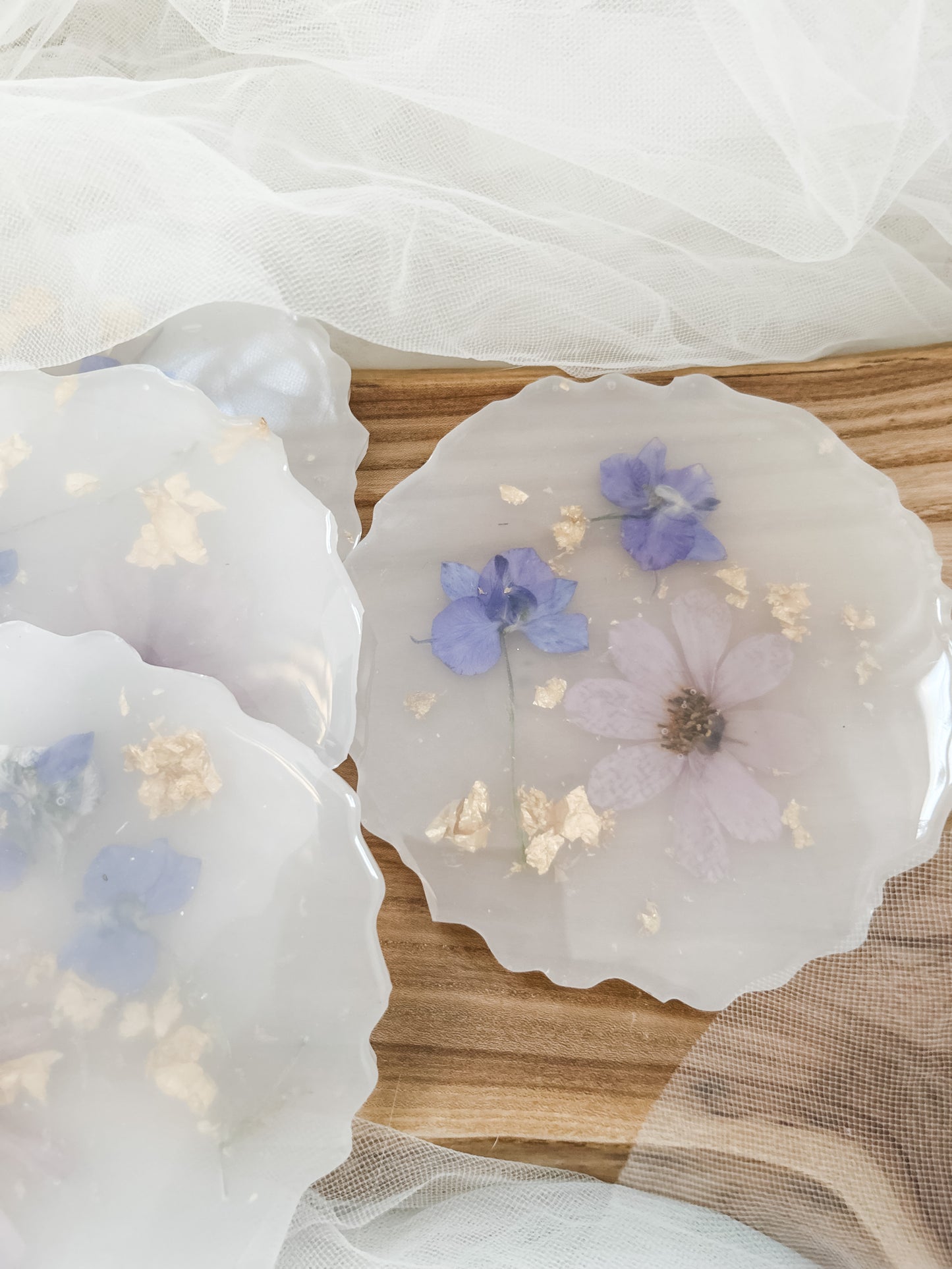 Milk Bath Coaster Set