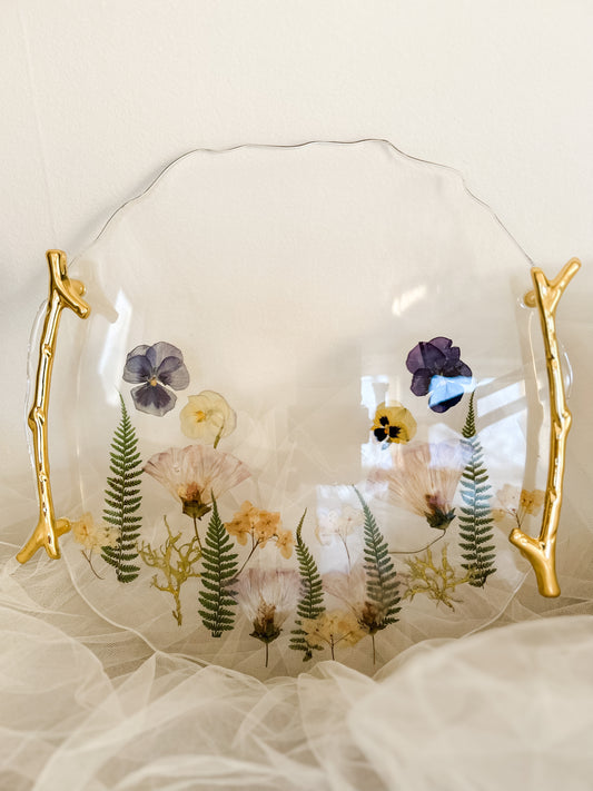 Flower Resin Tray
