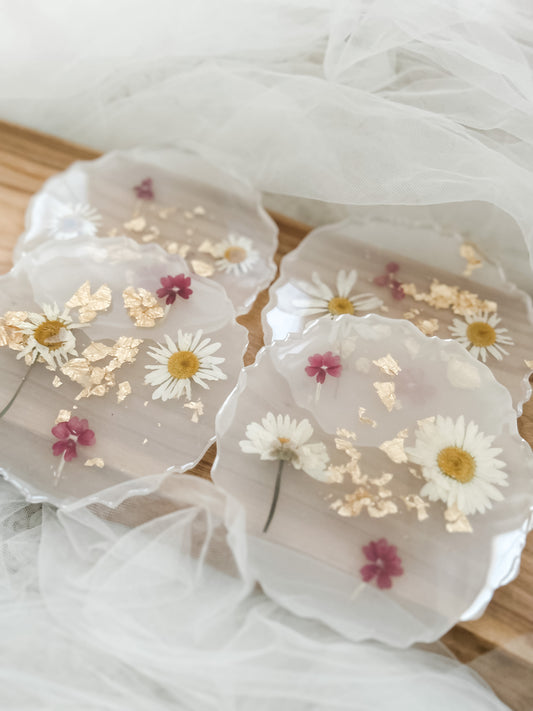 Milk Bath Coaster Set