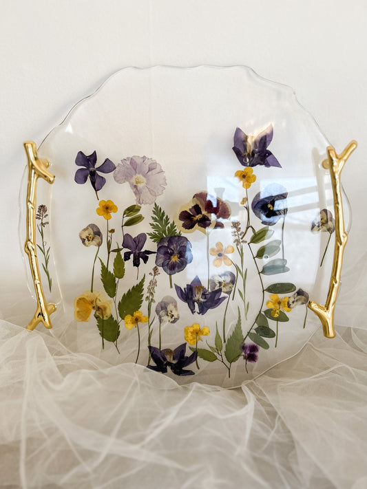 Flower Resin Tray