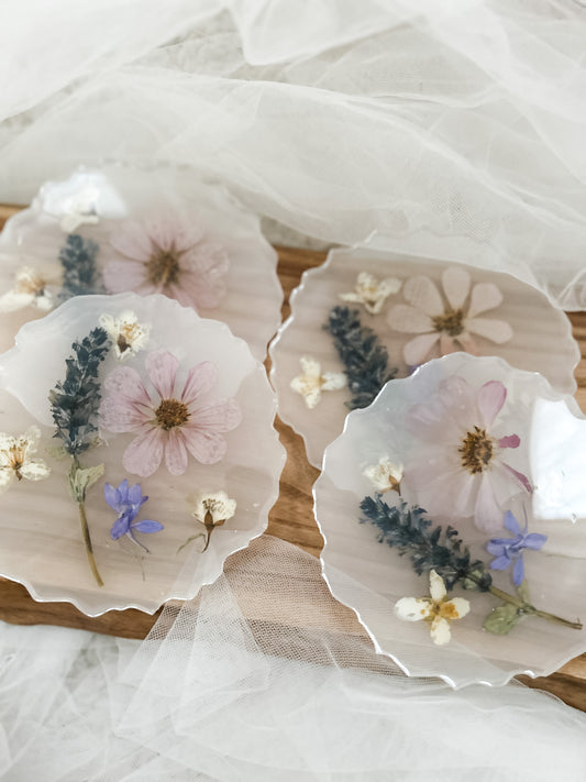 Milk Bath Coaster Set