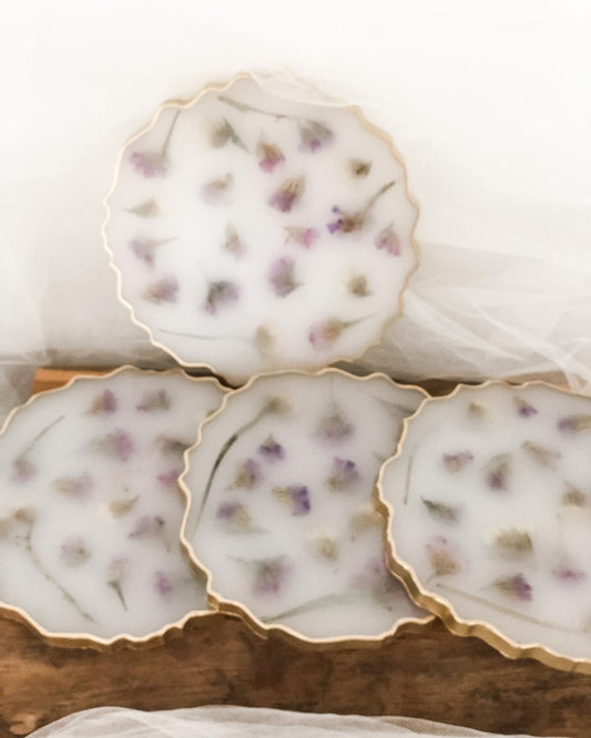 Milk Bath Coaster Set